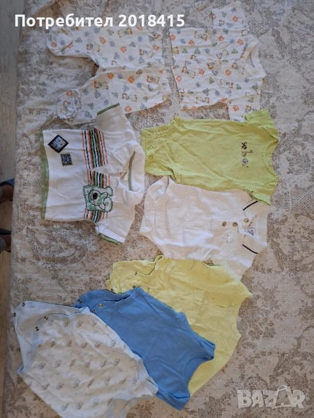 Лот бебешки дрешки, от 0-3 и от 3-6 месеца , снимка 1
