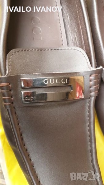 Gucci мъжки мокасини уникат, снимка 1