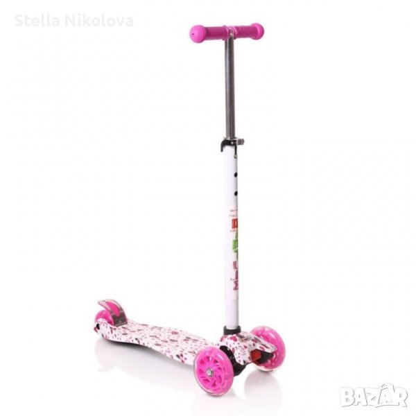 BYOX Тротинетка - скутер RAPTURE,розов, снимка 1