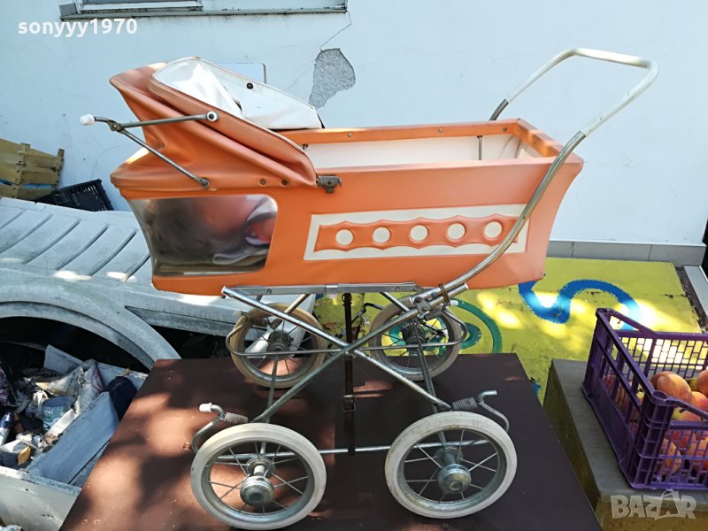 АНТИКА-ретро бебешка количка, снимка 1