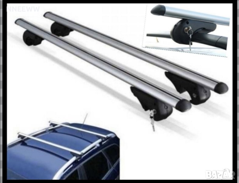 Напречни Греди за таван 135см. Универсален Багажник за таван  LUX , снимка 1