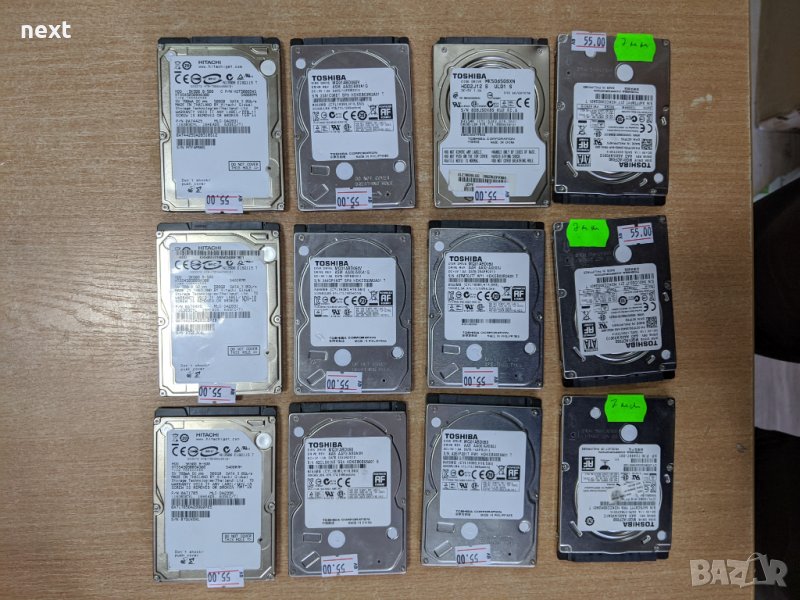2,5" 500GB, 1TB Хард дискове за лаптоп + Гаранция , снимка 1