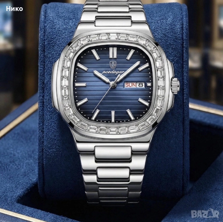 Часовник с изчистен стил и луксозен вид, снимка 1