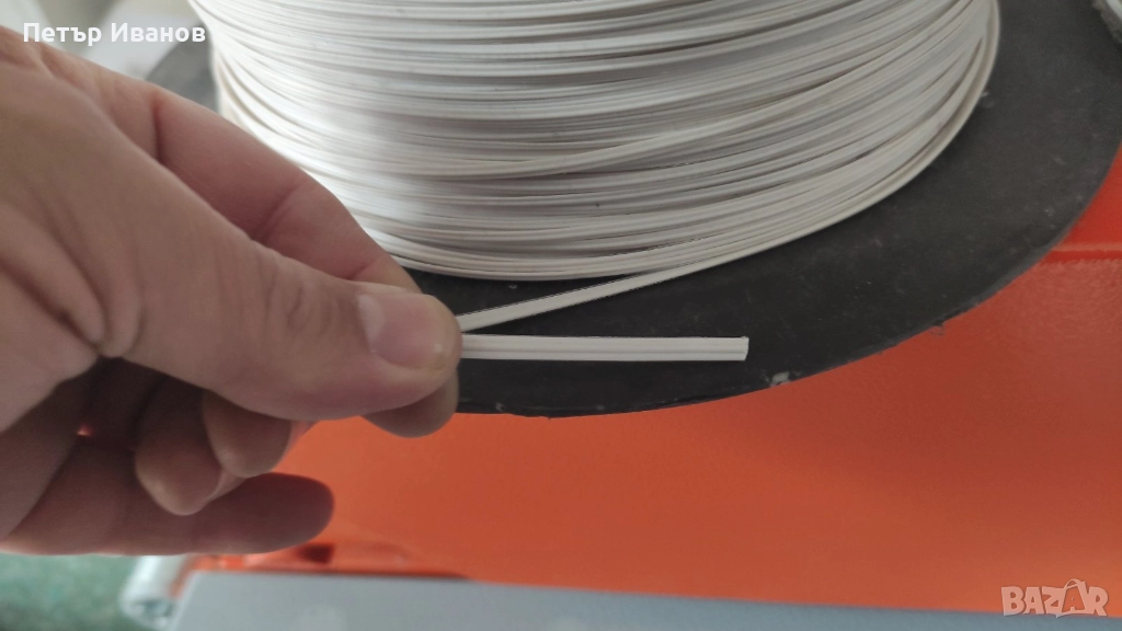 Тел с PVC покритие на ролка, снимка 1