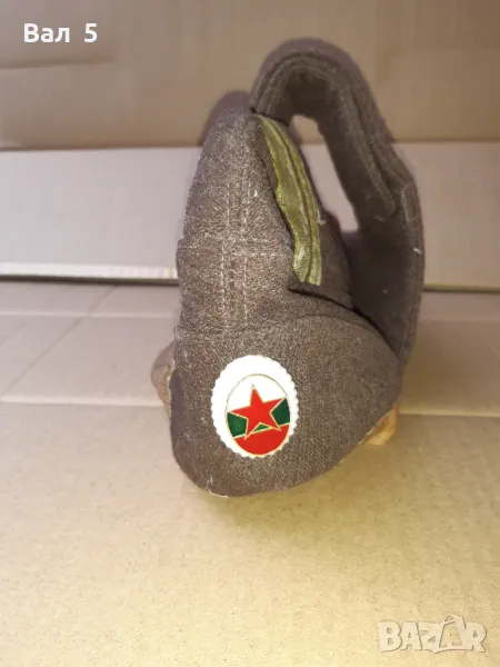 Военно офицерско зимно кепе , шапка , униформа - БНА , НРБ, снимка 1