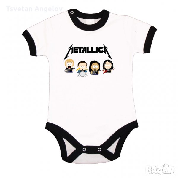 Разпродажба! Бебешко боди METALLICA 5, снимка 1