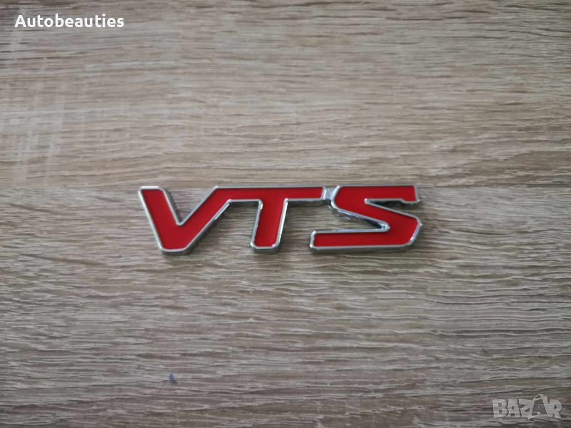 VTS червена емблема лого за Citroen Ситроен, снимка 1