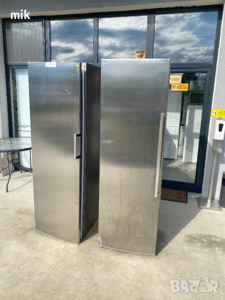Хладилник - Охладител Bosch Инокс 185 см, снимка 1