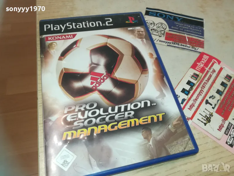 PRO EVOLUTION-SOCCER MANAGEMENT-SONY PS2 GAME 2009241522, снимка 1