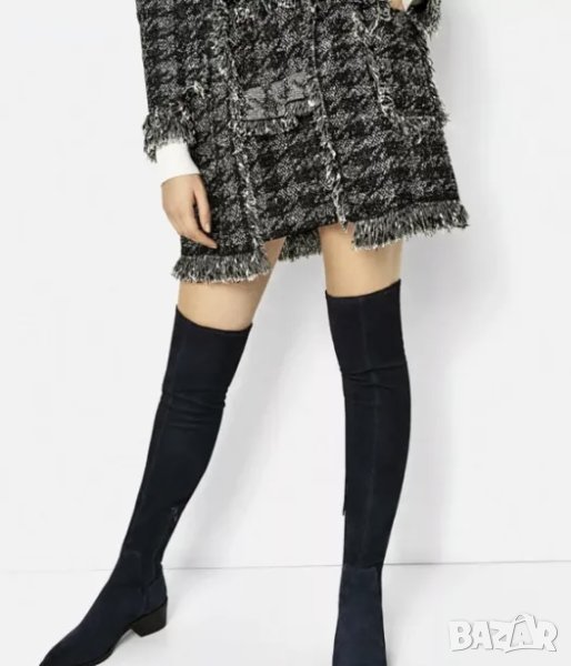 Zara дълги ботуши над коляното. Чизми Зара, снимка 1
