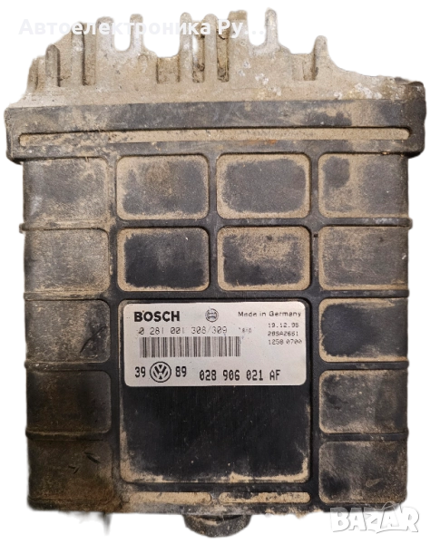 компютър VW VOLKSWAGEN GOLF 1.9TDI 028906021AF, 028 906 021 AF, BOSCH 0281001308/309, 0 281 001 308, снимка 1