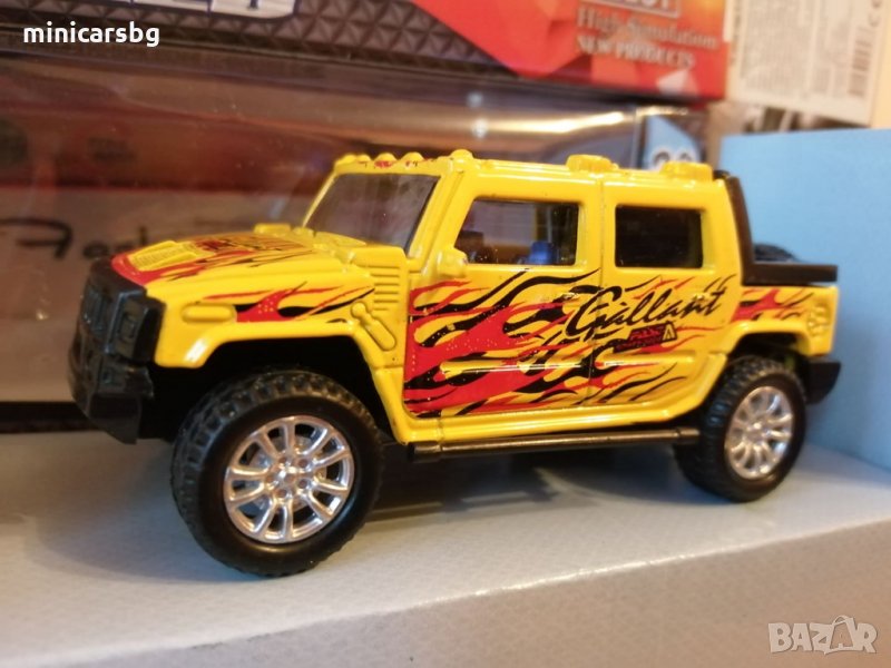 Метални колички: Hummer H2 Pickup (Хамър пикап), снимка 1