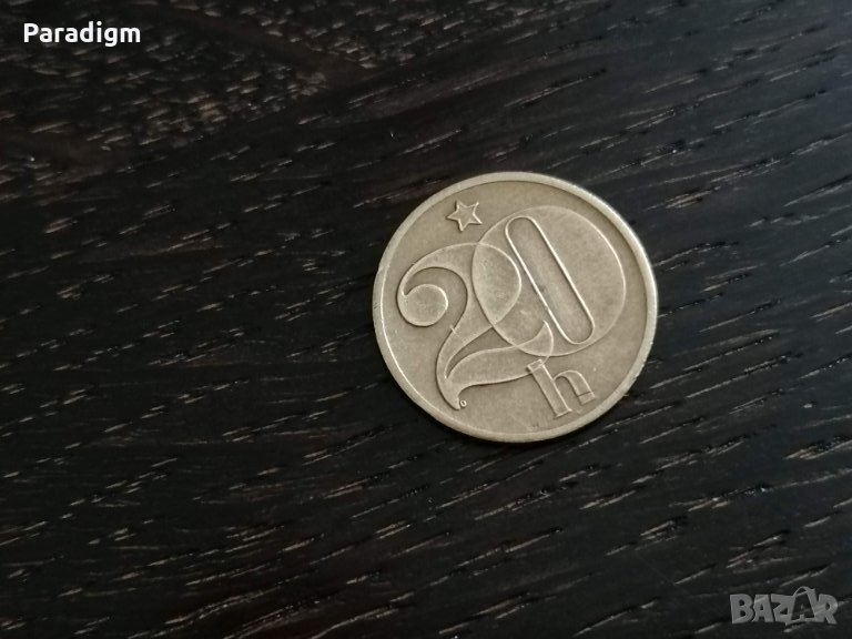 Монета - Чехословакия - 20 хелера | 1980г., снимка 1