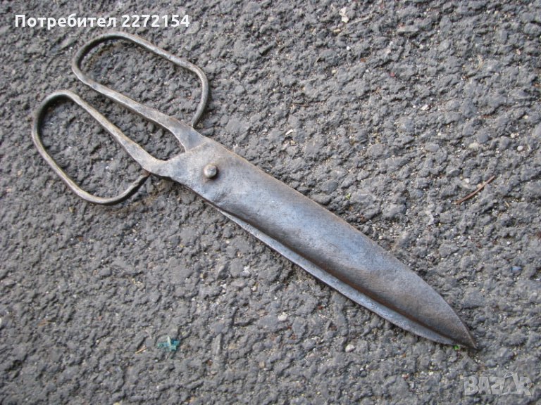 Кована абаджийска ножица, снимка 1