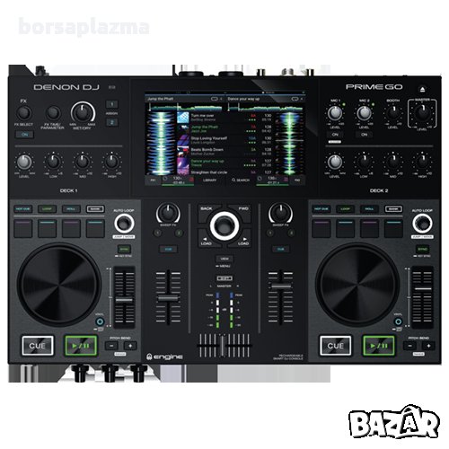 DENON PRIME GO 2-Deck Rechargeable Smart DJ Console with 7-inch Touchscreen, снимка 1