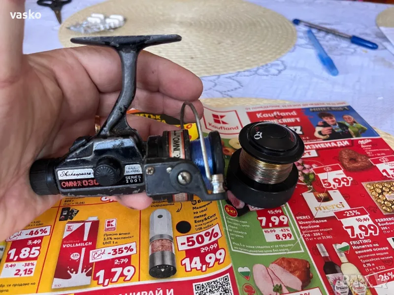 Шекспир Корея+шпула, снимка 1