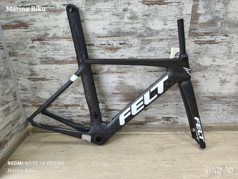 НОВА карбонова шосейна рамка Felt AR FRD| 51, снимка 1