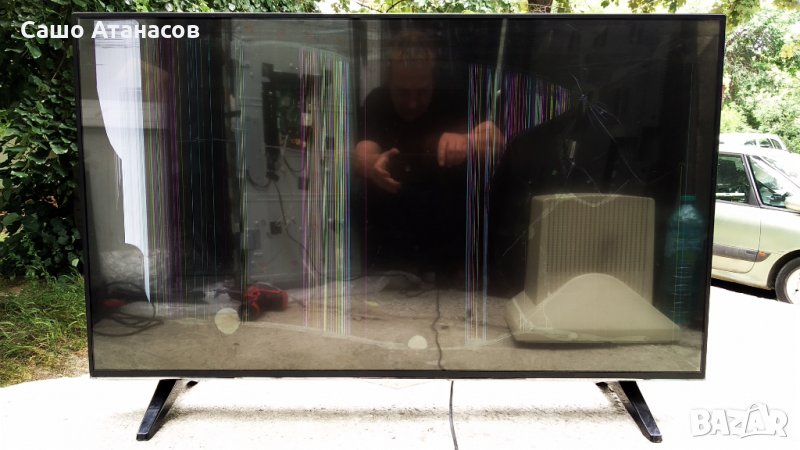 TELEFUNKEN 43UB8200 със счупена матрица ,17IPS72 ,17MB130P ,6870C-0552A ,VES430QNDL-2D-U11 ,17WFM07, снимка 1