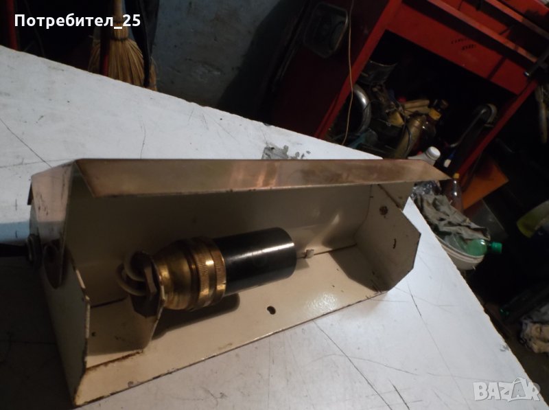 Антикварна стенна лампа, снимка 1