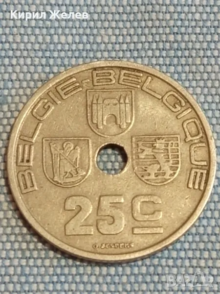 Монета 25 сантима 1938г. Кралство Белгия за КОЛЕКЦИЯ 41169, снимка 1