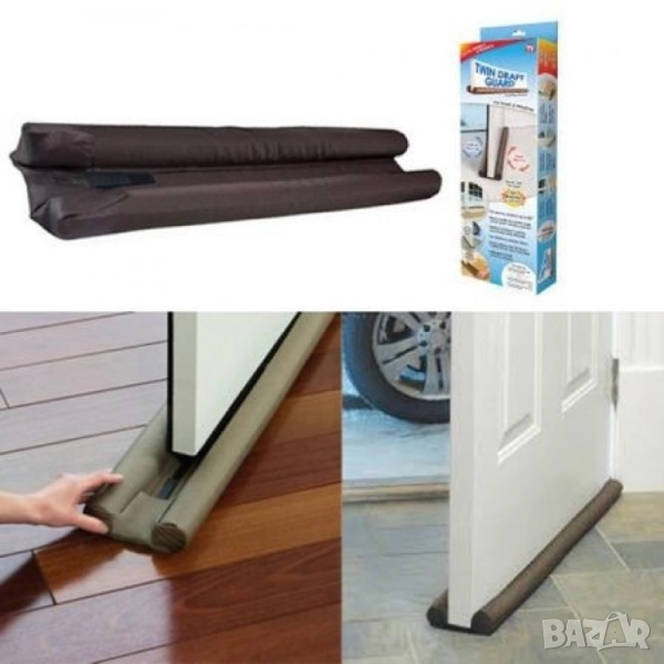 Двоен изолиращ стопер за врата, снимка 1