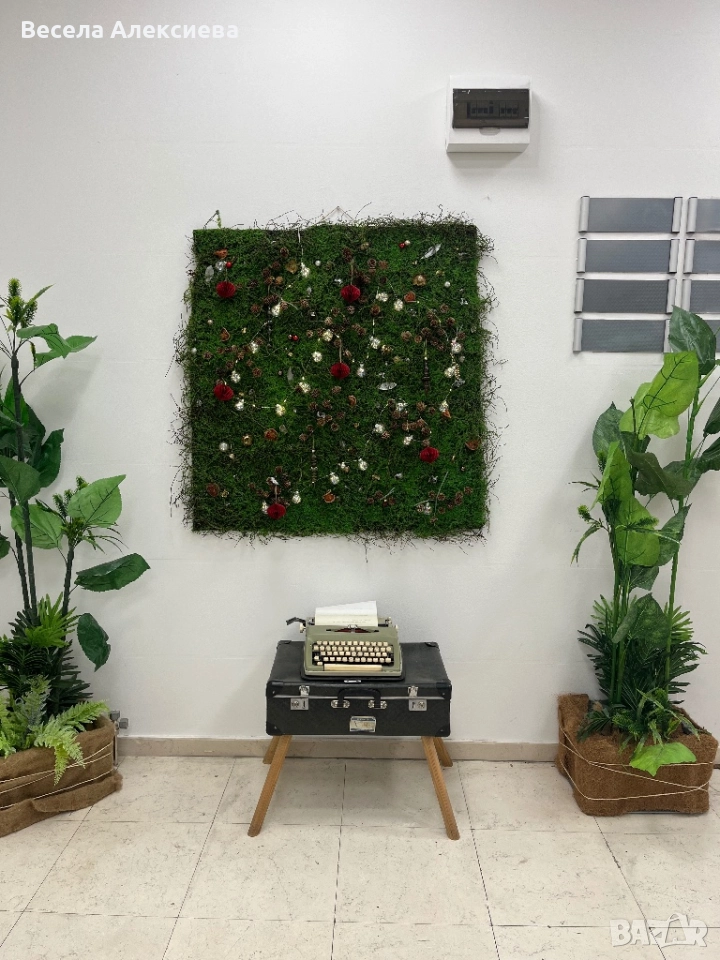 Коледно пано 100х100 см, снимка 1