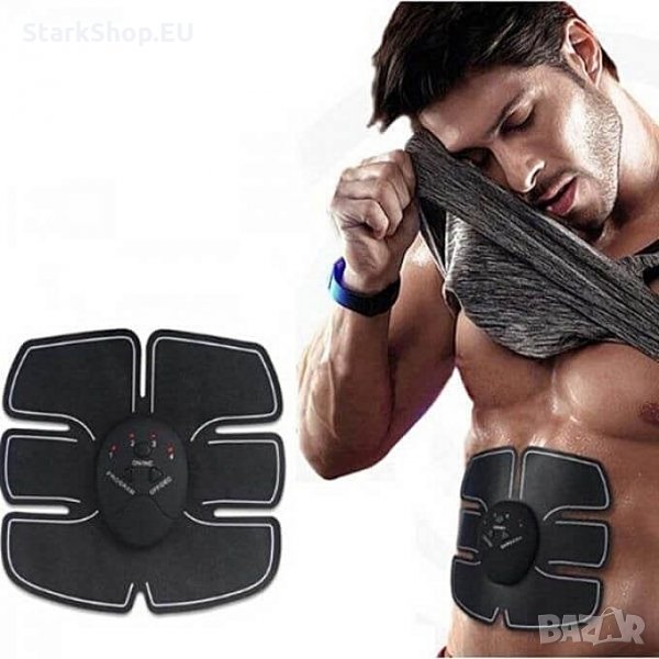 Електростимулатор за стягане на коремни мускули / плочки Six pack EMS, снимка 1