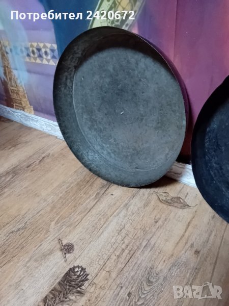 Стари  медни  тави, снимка 1