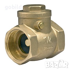 ВЪЗВРАТНА КЛАПА 1/2" и 3/4" месинг, снимка 1