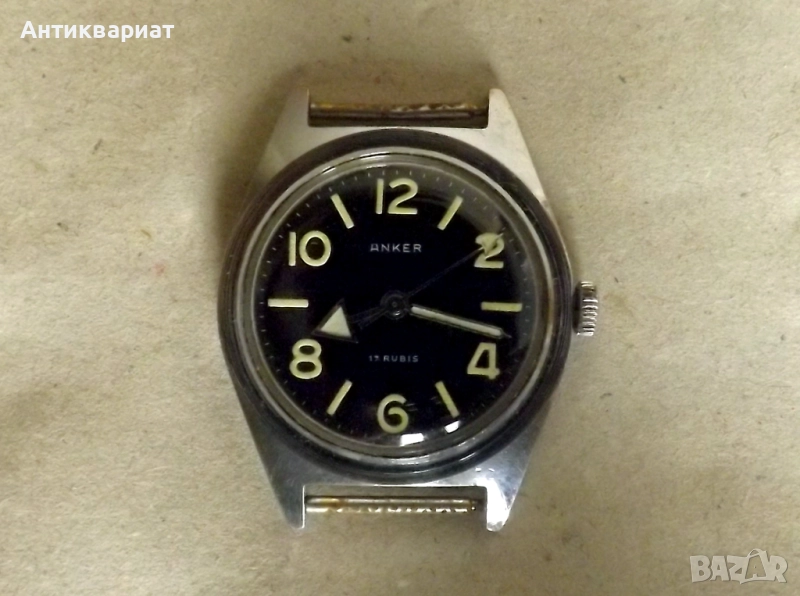 Стар водолазен часовник ANKER 17 Rubis / 35 мм, снимка 1