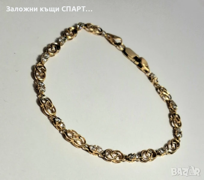 Златна гривна-6.52 гр., снимка 1