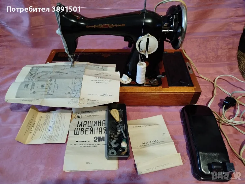 шевна машина Юнион, електрическа., снимка 1