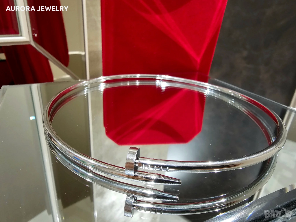 CARTIER Nail Juste un Clou Classic Silver Колие Пирон, снимка 1