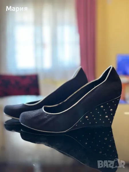 Дамски обувки на платформа , снимка 1