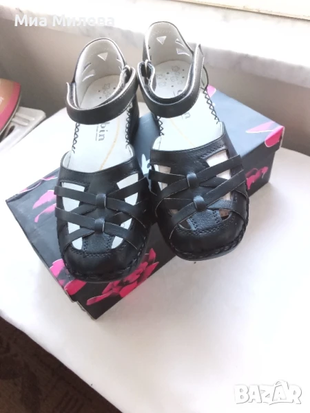 Черни сандали, снимка 1