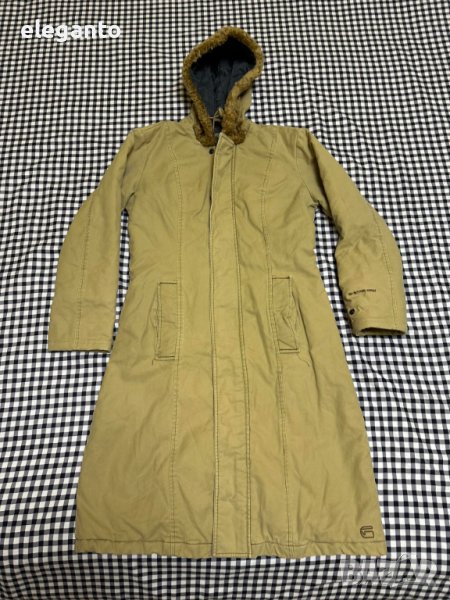 G-Star RAW  дамска дълга ватирана изолирана парка размер М , снимка 1