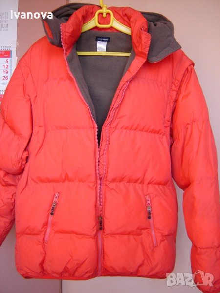 Зимно топло шушлеково яке с качулка, снимка 1