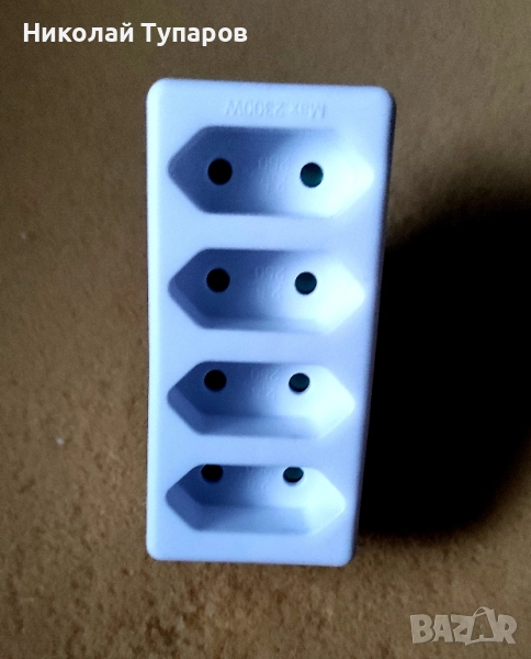 Адаптор с4 изхода нов европейски стандарт , снимка 1