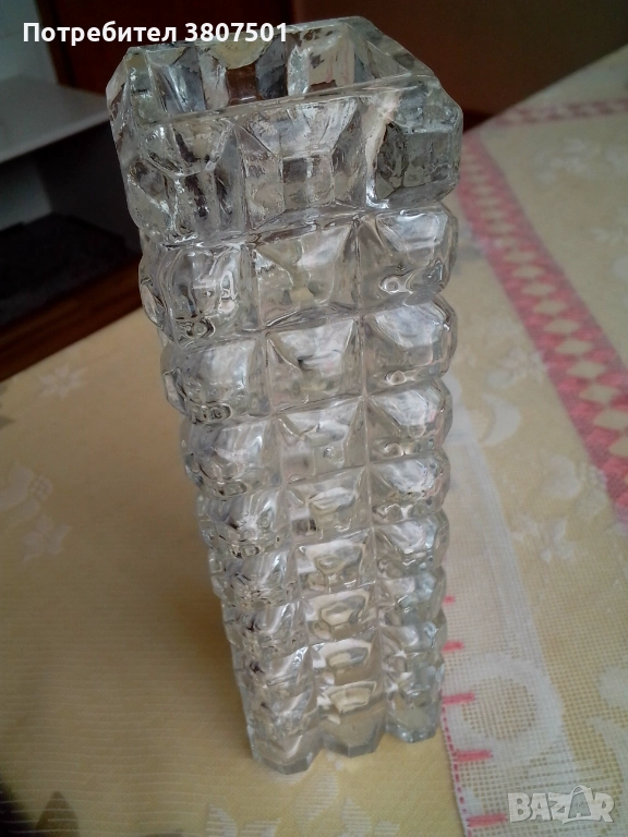 Кристална ваза-първо качество, снимка 1