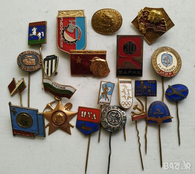 Соц значки, снимка 1