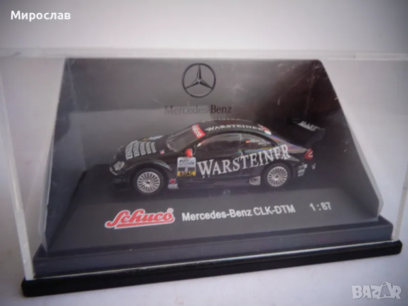 1:87 H0 SCHUCO MERCEDES BENZ CLK КОЛИЧКА РАЛИ МОДЕЛ ИГРАЧКА, снимка 1