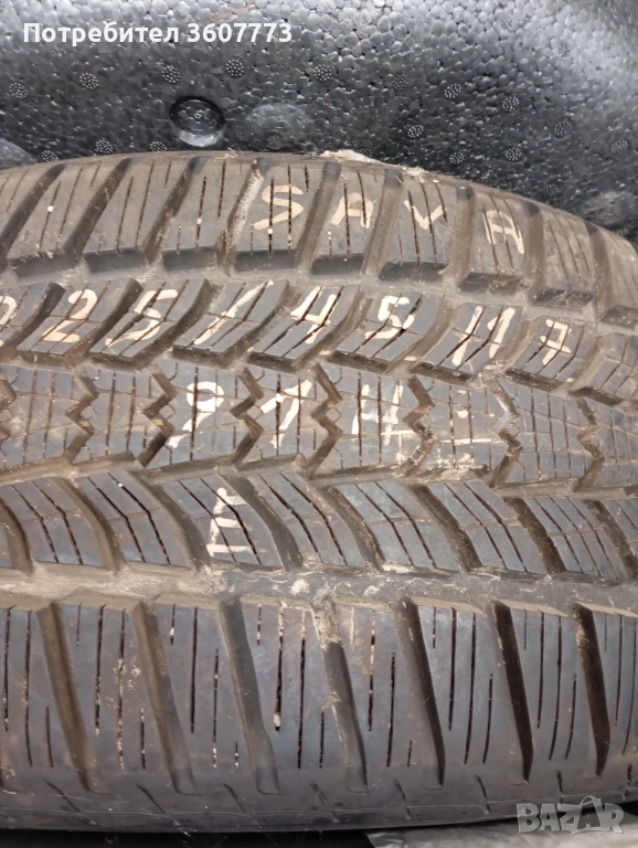 Гума Сава зимна225/45/17, снимка 1