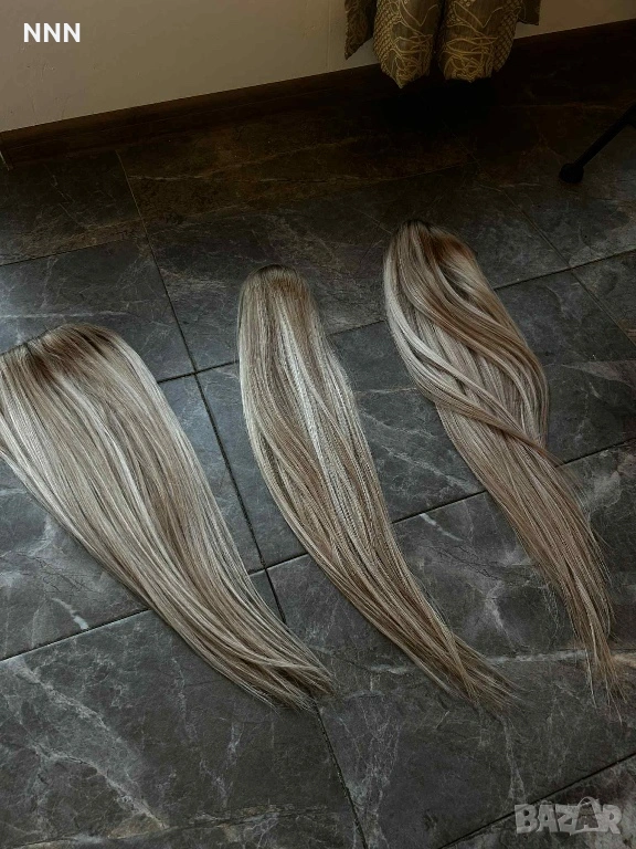 Естествена Славянска Коса/екстеншъни – 60 см, 300 гр (Отто Бутик), снимка 1