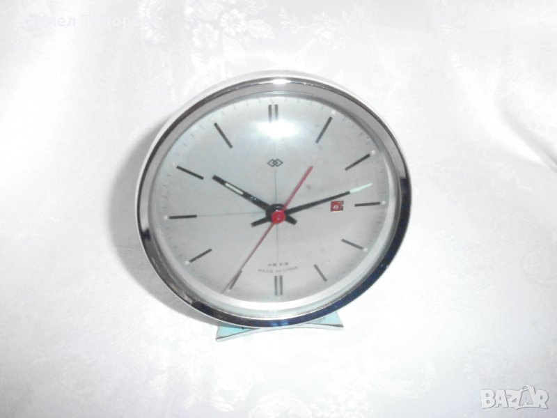 Стар Китайски Механичен Будилник - Работи и Звъни, снимка 1