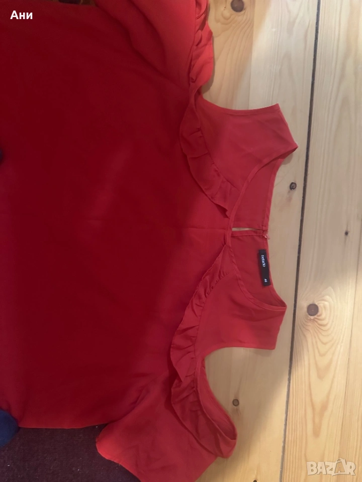 Червена рокля 46н, снимка 1