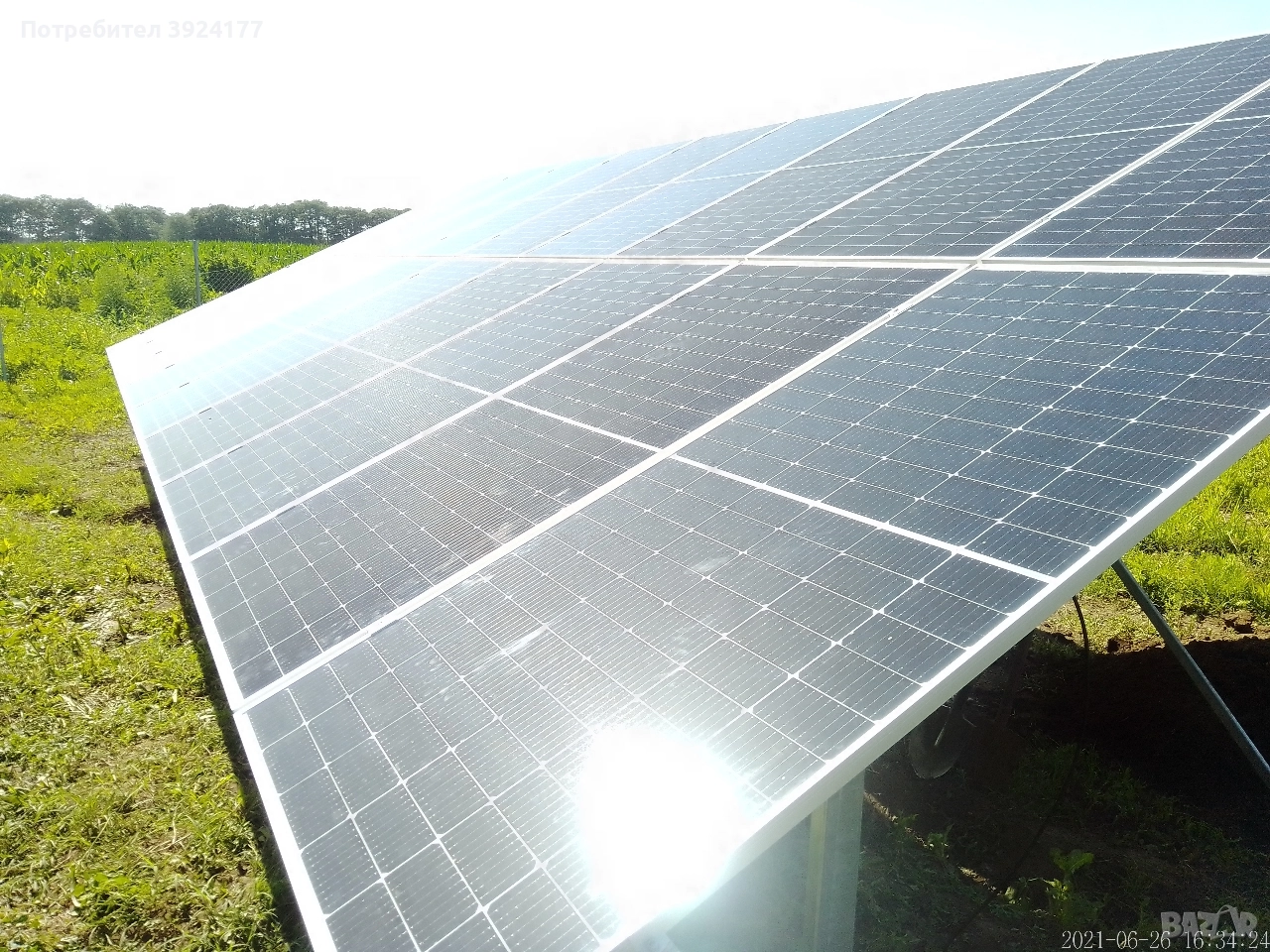 Продава работеща фотоволтаична централа 30 kWp, снимка 1