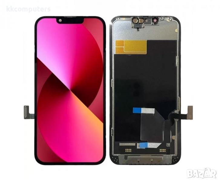 HQ OLED Съвместим LCD Дисплей за iPhone 13 6.1 + Тъч скрийн / Черен /, снимка 1