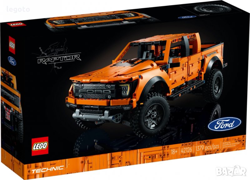 НОВО ЛЕГО 42126 Техник- Форд F-150 Раптор LEGO 42126 TECHNIK- Ford F-150 Raptor42126, снимка 1