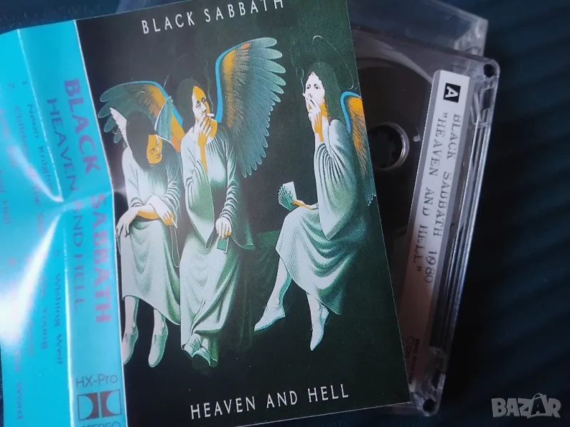 Black Sabbath – Heaven And Hell - аудио касета музика, снимка 1