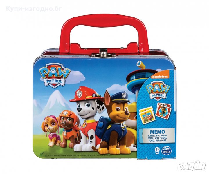 Игра за памет Paw Patrol, 72 части , memory, снимка 1